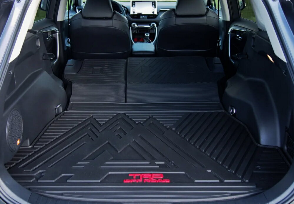 RAV4（PHV以外）用 トヨタ純正「TRD OFF ROAD」ロゴ入り カーゴライナー 5代目RAV4（50系）
