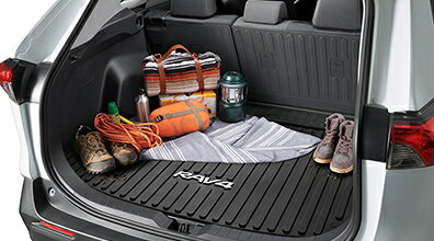 RAV4（PHV以外）用 トヨタ純正「RAV4」ロゴ入り カーゴライナー 5代目RAV4（50系）