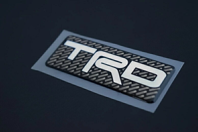 オーリス用 トヨタ純正エンブレム 「TRD」カーボン柄 2代目オーリス（E180系）