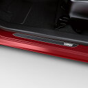 3代目(P130系) ヴィッツ用 トヨタ純正「YARiS」ロゴ入り スカッフプレート 前席用左右セット(2)