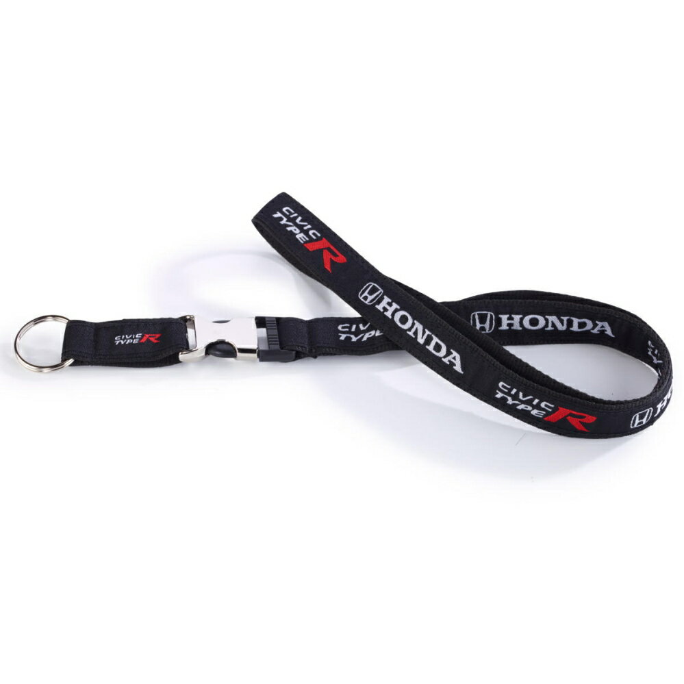 6代目(FL5型) シビックタイプR用 ホンダ純正「HONDA CIVIC TYPE R」ロゴ入り ネックストラップ