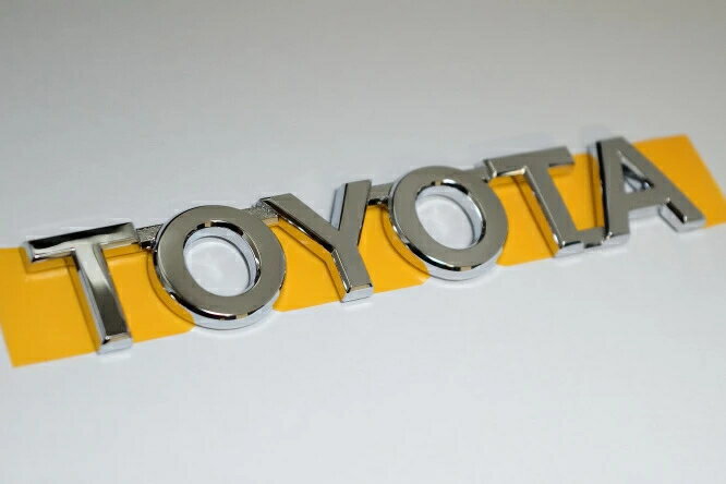 ヴィッツ用 トヨタ純正エンブレム リア左「TOYOTA」文字 2代目ヴィッツ（P90系）