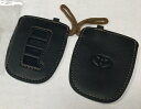 プリウス(HEV&PHV)用 トヨタ純正ブラックレザーキーグローブ2個セット 4代目プリウス(ZVW50/51/55型)
