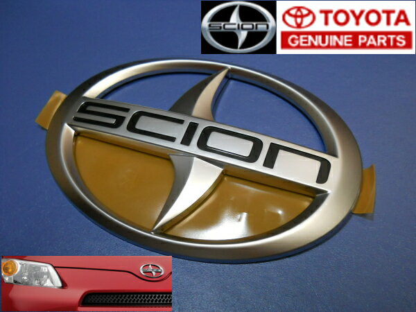 【150系カローラ ルミオン】フロントSCIONマーク エンブレム 海外仕様純正部品