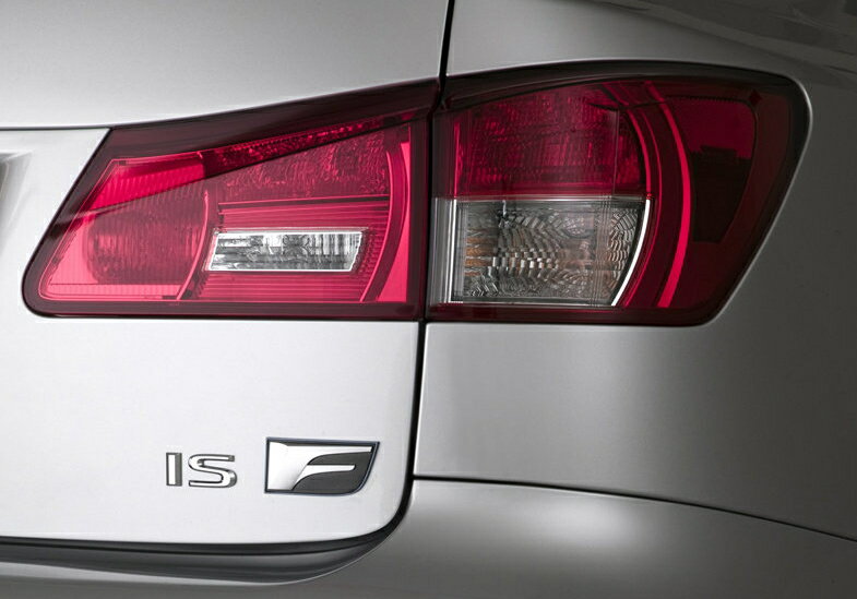【20系LEXUS IS F】リア右「IS F」文字 エンブレム 海外仕様純正部品
