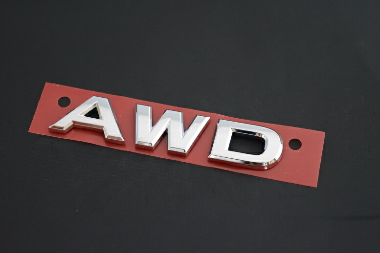 【Z51系ムラーノ】リア右「AWD」文字 エンブレム 海外仕様純正部品