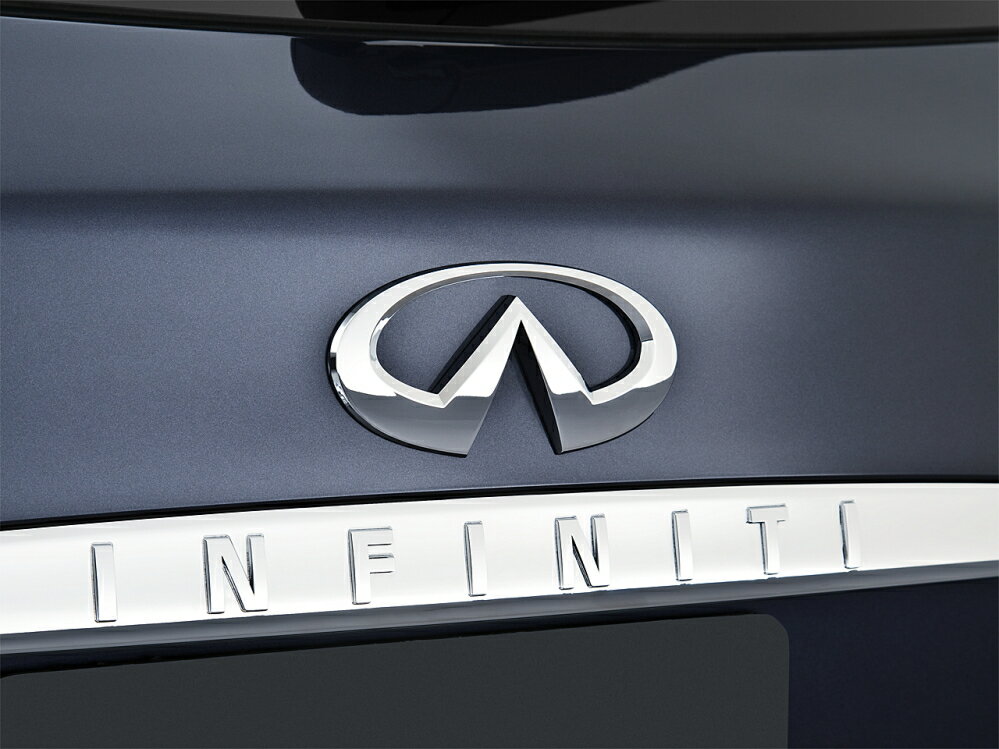 スカイラインクロスオーバー用 日産純正 エンブレム リアセンターINFINITIマーク （「INFINITI」文字部分は別売）