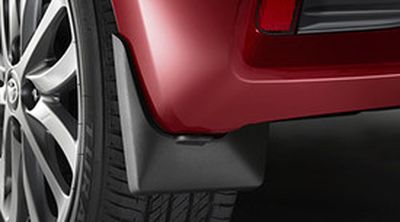 【130系後期ヴィッツ】マッドガード 後輪用左右セット 海外仕様純正アクセサリー