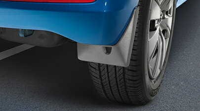 【130系前期ヴィッツ】マッドガード 後輪用左右セット 海外仕様純正アクセサリー