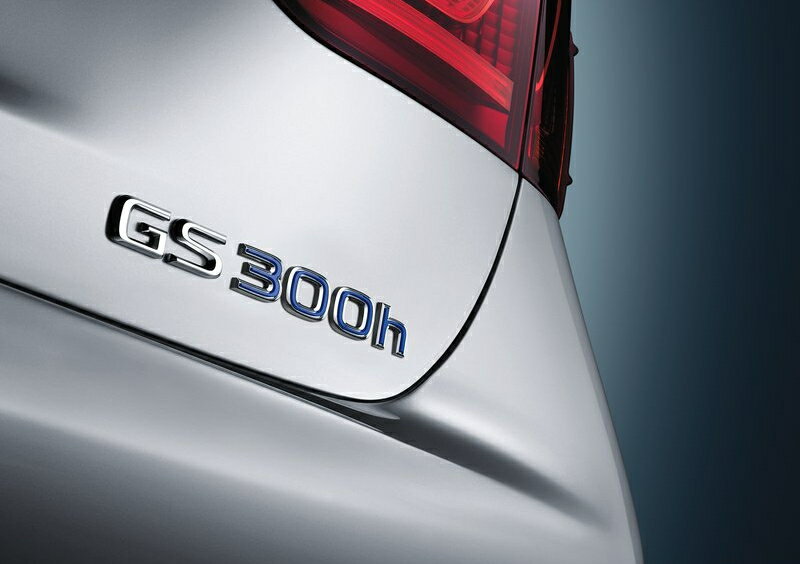 【10系LEXUS GS300h】リア右「GS300h」文字 エンブレム 海外仕様純正部品