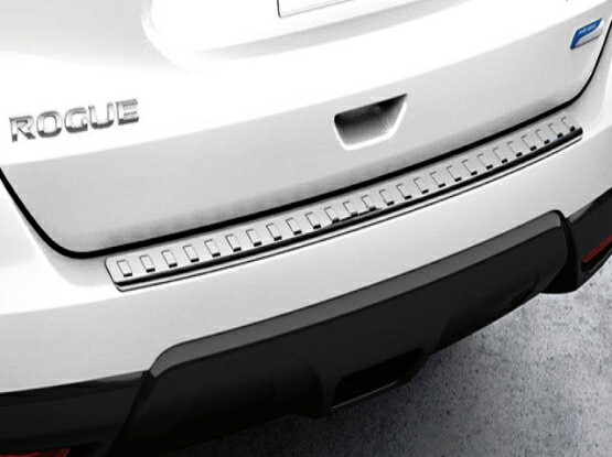 【T32系後期日産エクストレイル】リアバンパープロテクター 海外仕様純正アクセサリー