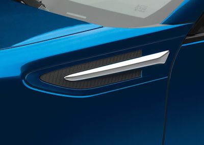 【ZN6型トヨタ 86 (ハチロク)】シルバー色クロームメッキ フェンダートリム 左右セット 海外仕様純正アクセサリー