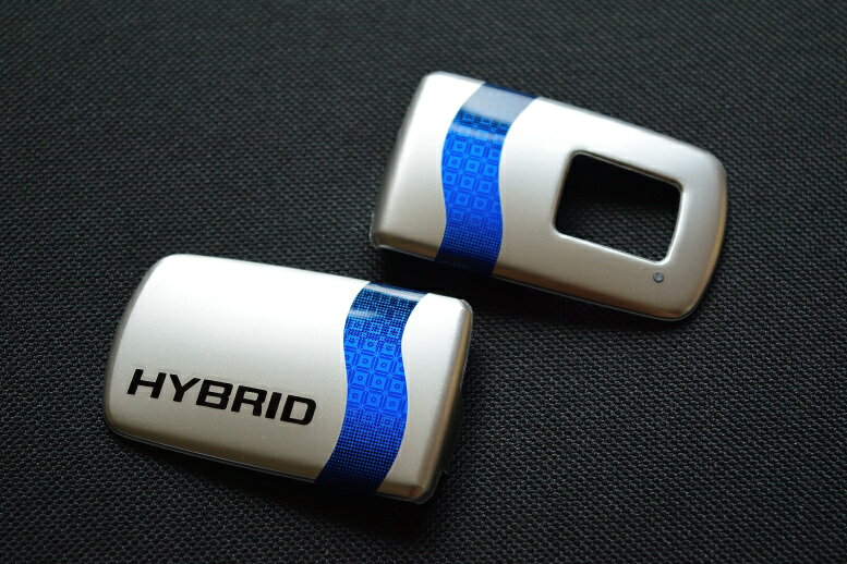 【80系ノア ハイブリッド】「HYBRID」ロゴ入り スマートキーカバー 海外仕様純正アクセサリー