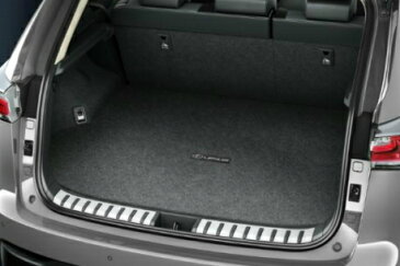 【10系LEXUS NX】「LEXUS」ロゴ入り ブラック色 カーペットカーゴマット 海外仕様純正アクセサリー