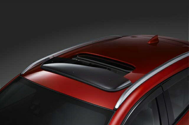 【DK系マツダ CX-3】ムーンルーフエアデフレクター 海外仕様純正アクセサリー