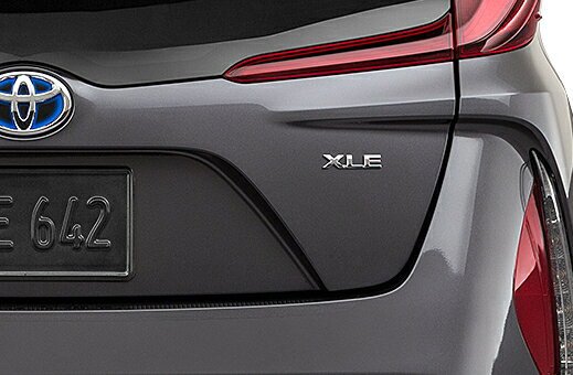 現行型プリウスPHV用 トヨタ純正エンブレム リア右「XLE」文字