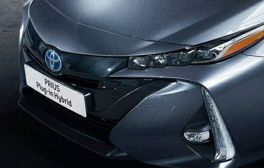 【50系トヨタ プリウスPHV】ユーロ ナンバーブラケット フロント用 海外仕様純正部品