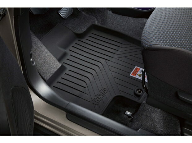 【FF21S系スズキ イグニス】左ハンドル車用 「IGNIS」ロゴ入り ラバーマット 4席分セット 海外仕様純正アクセサリー