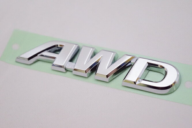カローラ クロス用 トヨタ純正 エンブレム リア右「AWD」文字