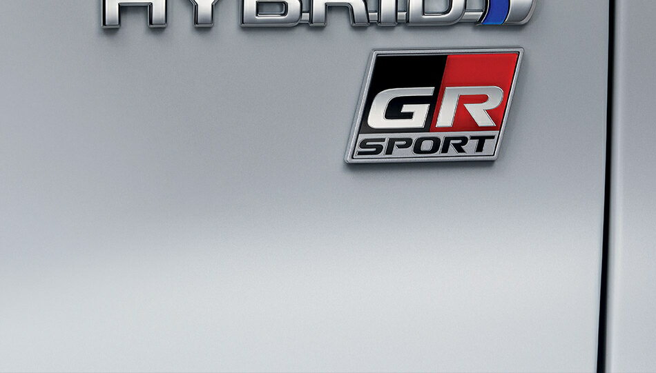 カローラ クロス用 トヨタ純正 エンブレム リア右「GR SPORT」文字
