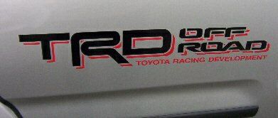 【10系FJクルーザー】輸出仕様純正ステッカー「TRD OFF ROAD」