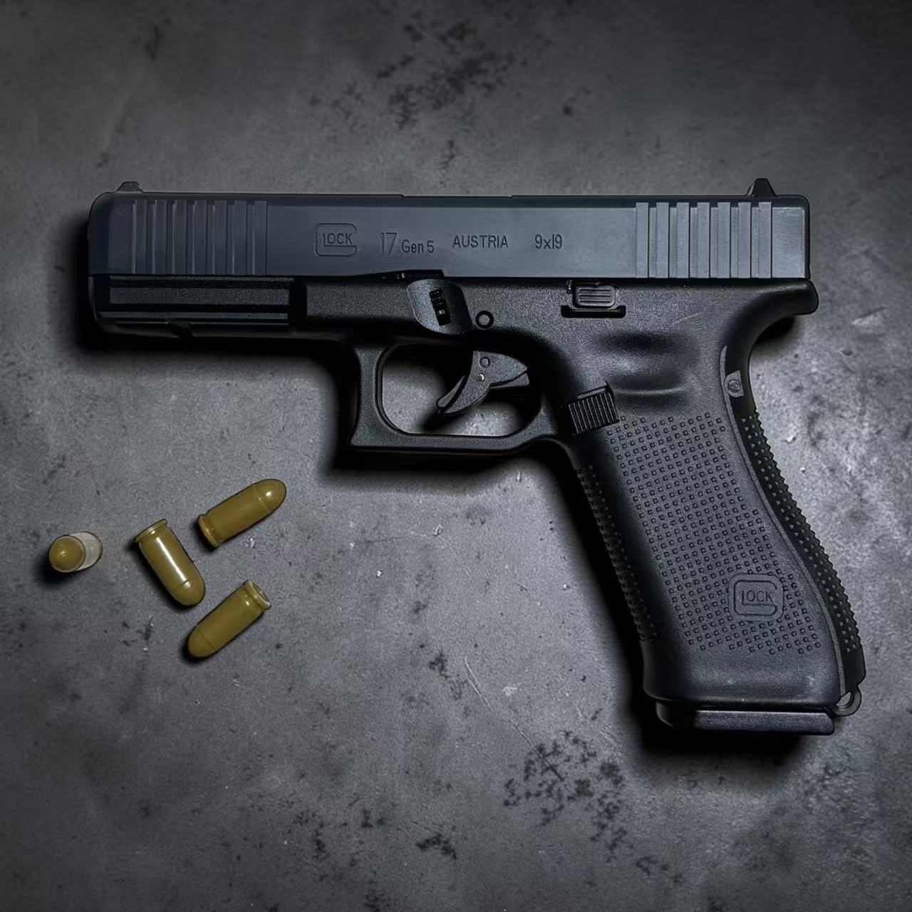 最新作 グロック17 Gen5 排莢式 レーザーガン モデルガン 光線銃 フィンガーアクション ブローバック エアガン G17...