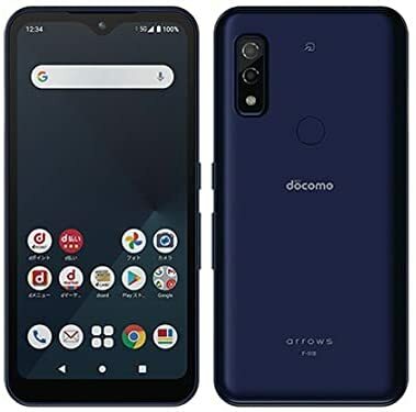 【充電器付】未使用品 SIMフリー docomo arrows We F-51B 64GB　ネイビー　白ロム