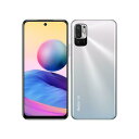 【あす楽】新品 未使用品 SIMフリーXiaomi Redmi Note 10 JE XIG02 64GB au/UQモバイル クロームシルバー 白ロム