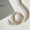 ★大特価15%OFFクーポン付き★ウッドコードジュエリー 充電コードカバー ケーブルカバー 木製おしゃれ 韓国 雑貨 インテリア 丸 円 1m 1メートル 充電ケーブル 保護カバー iPhone 断線防止 パソコン iPad 配線カバー ブラウン アクセサリー ケーブル付き
