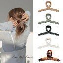 ★15%OFFクーポン付き★ヘアクリップ 韓国 バンスクリップ 樹脂 バレッタ まとめ髪 髪飾り ヘアアクセサリー ヘアピン 髪留め ヘアアレンジ アクセント ...