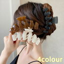 ★限定15%offクーポン付き★ヘアアクセサリー 樹脂 韓国 バンスクリップ ヘアクリップ 花 バレッタ まとめ髪 髪飾り ヘアピン 髪留め ヘアアレンジ アク...