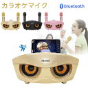 Bluetooth ワイヤレス カラオケマイク 2本 ワイヤレスマイク カラオケ Bluetooth ポータブルスピーカー ホーム KTV カラオケ機器(2)