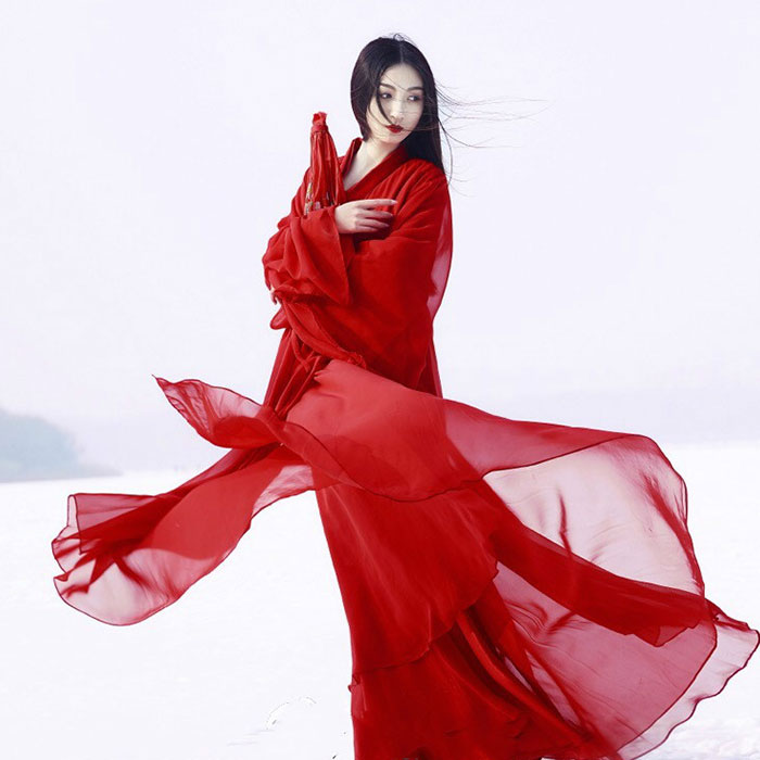 漢服 中華古代服 中華服 チャイナ服 中華風 チャイナ風 チュール チャイナドレス 仮装 コスチューム 送料無料