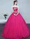 カラードレス マキシ丈ウェディングドレス 花付き 花嫁ブライド フリルドレス 妊婦さんも着用可能【結婚式】【二次会】【パーティー】【披露宴】写真撮影ドレス 演奏...