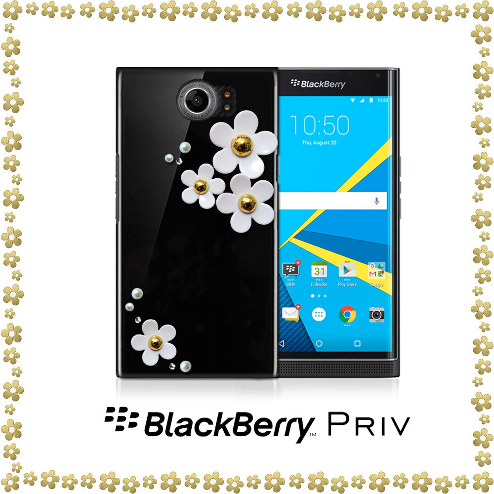 BlackBerry Priv ケース スワロフスキー ハードケース ブラックベリー カバー スマホケース スマホ カバー スマホカバー simフリー スマートフォン