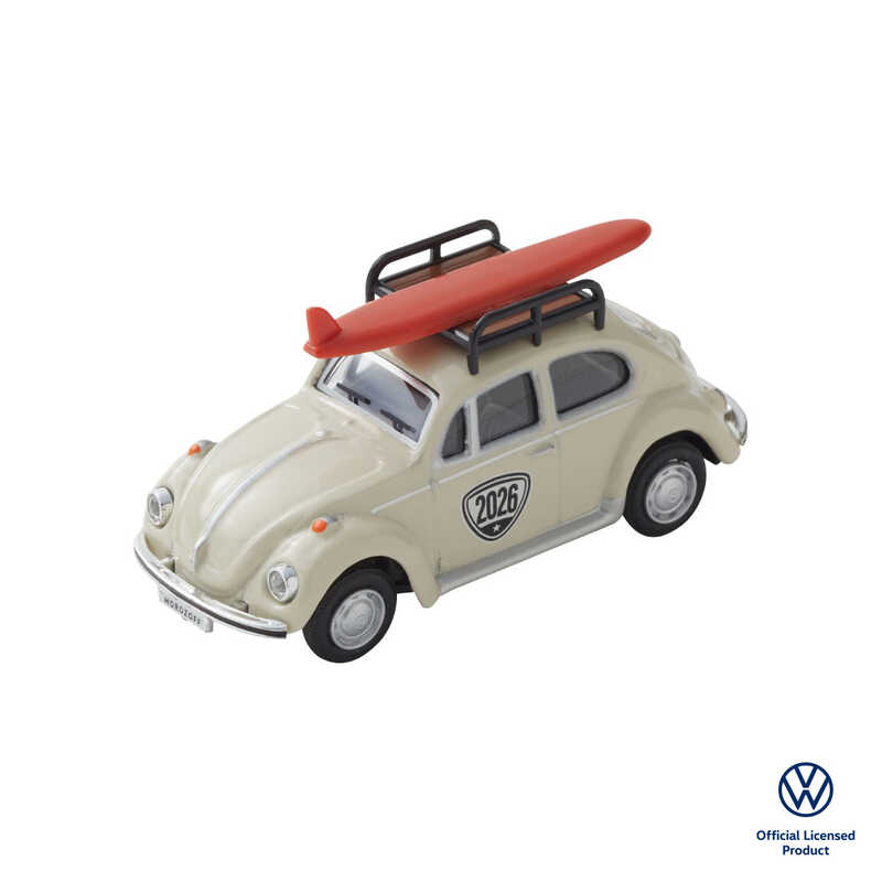 ジェイエムイーアイのバレンタイン チョコ 2026 ビートル ビーチサイドビートル 230g Beetle by モロゾフ バレンタイン 2026 フォルクスワーゲン ミニカー 高級 ブランド チョコレート 車型 Volkswagen Beetle チョコレート 数量限定 ホワイトデー VD 2026 男性 向け 変わり種 スイーツ｜アングル3