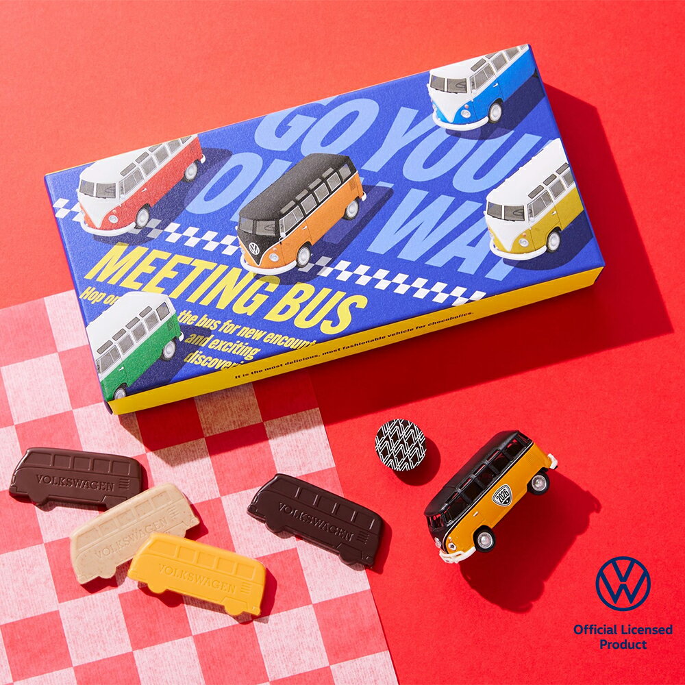 バレンタイン チョコ 2026 ビートル ミーティングバス 225g Beetle by モロゾフ バレンタイン 2026 フォルクスワーゲン ミニカー 高級 ブランド チョコレート 車型 Volkswagen Beetle チョコレート 数量限定 ホワイトデー VD 2026 男性 向け 変わり種 スイーツ