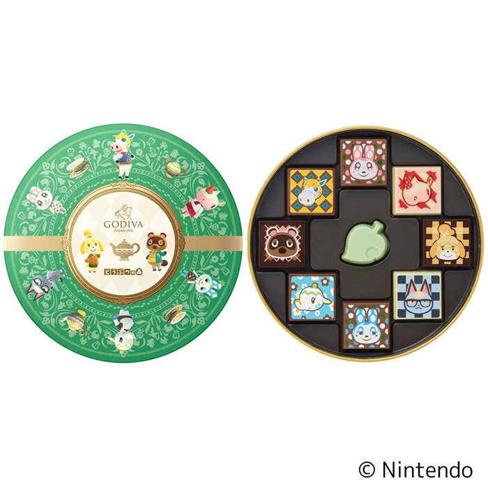 商品名 バレンタイン チョコ 2026 ゴディバ meets どうぶつの森 アソートメント 9粒入 チョコレート お返し 冬ギフト 詰め合わせ 東京 お土産 お歳暮 お返し 誕生日 プレゼント お取り寄せ スイーツ ホワイトデー バレンタイ...