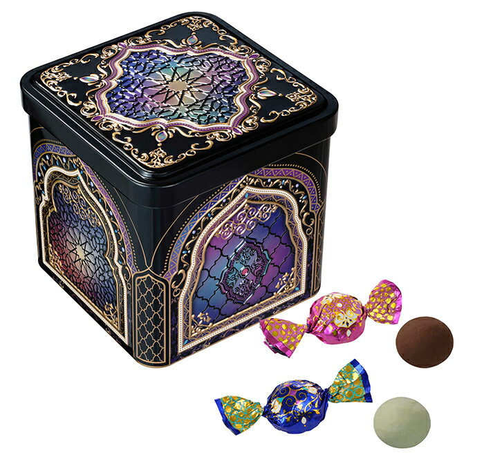 バレンタイン チョコ 2026 ご褒美チョコ 高級 ダウイ(灯) ジャミーラ メリーチョコレート 限定 2026 バレンタインデー 友チョコ おしゃれ 缶 異国情緒 自分チョコ 2026 贅沢 限定 ホワイトデー お返し 本命 妻 プレゼント 高級