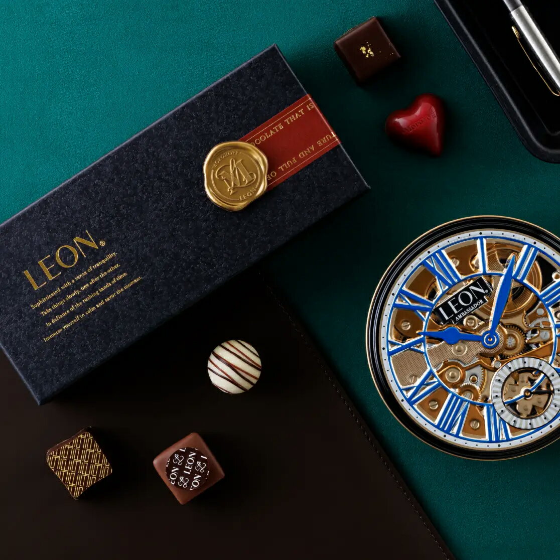 バレンタイン チョコ 2026 レオン 15粒入 レオン by モロゾフ 本命 チョコ ブランド LEON バレンタイン 高級 詰め合わせ モロゾフ チョコレート ギフトボックス バレンタイン 自分チョコ 2026 詰め合わせ バレンタイン 職場 義理 チョコ