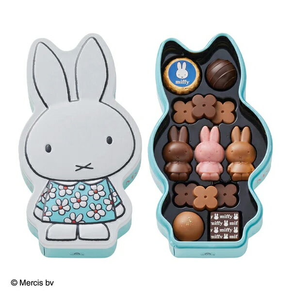 バレンタイン チョコ 2026 マイミッフィー 13粒入 ディック・ブルーナ by モロゾフ ミッフィー バレンタイン 2026 チョコレート ギフト ミッフィー 本命 バレンタイン 2026 miffy かわいい チョコレート 友チョコ 小学生