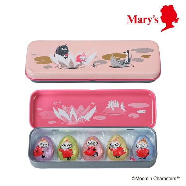 商品名 バレンタイン チョコ 2026 メリーチョコレート ムーミン 缶 「ムーミン×メリーチョコレート 」リトルミイの水遊び (パフ イン ミルクチョコレート) 5粒入 自分へのご褒美 チョコ 子供向け チョコ バレンタイン 2026 キ...
