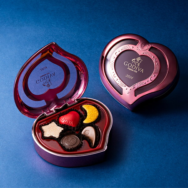 バレンタイン チョコ 2024 ゴディバ フォーチュンショコラ キープセイク 5粒入 月で占う お歳暮 お取り寄せ スイーツ 洋菓子 バレンタインデー ホワイトデー お返し ギフト iPhone Galaxy Xperia ケースと 入学 卒業 就職 お祝いのサムネイル