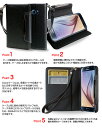 【Galaxy S6 Edge SC-04G SCV31 S6 SC-05G ケース】レザー手帳ケース Dandy【ギャラクシー エッジ SAMSUNG サムスン GalaxyS6 カバー スマホケース スマホ カバー スマホカバー docomo au ドコモ エーユー スマートフォン 手帳型 手帳】 3