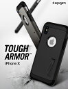 iPhone X ケース iphonex カバー 耐衝撃 シュピゲン アイフォンx ケース ガラスフィルム tpu タフアーマー Tough Armor ハードケース Spigen ブランド iphoneケース アイフォン x ケース ポリカーボネート