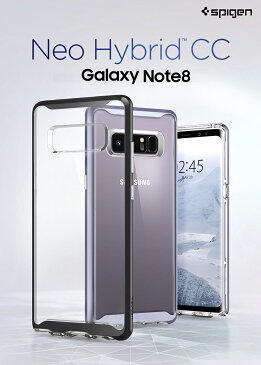 Galaxy Note8 ケース クリア galaxy note 8 ケース Spigen Neo hybrid Crystal samsung ギャラクシー ノート8 カバー 耐衝撃 tpu SC-01K SCV37 スマホカバー スマホケース ブランド シュピゲン 純正 シリコン スマホ カバー simフリー スマートフォン