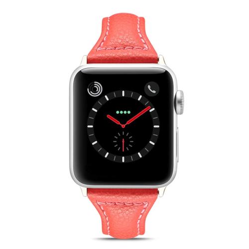 apple watch 細見ベルト 本革 バンド Series 5 4 44mm 40mm 対応 レザー スリムバンド 42mm 38mm Series 1 2 3 4 5 対応 アップルウォッチ ベルト シリーズ 1 2 3 4 5 ブランド ビジネス 防汗 防臭 ホワイトデー バレンタインデー 誕プレ ギフト