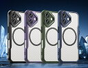 iphone16 pro ケース MagSafe マグセーフ 対応 クリア 半透明 カバー 薄型 耐衝撃 バンパー マット 質感 カメラレンズ 全面保護 iph...