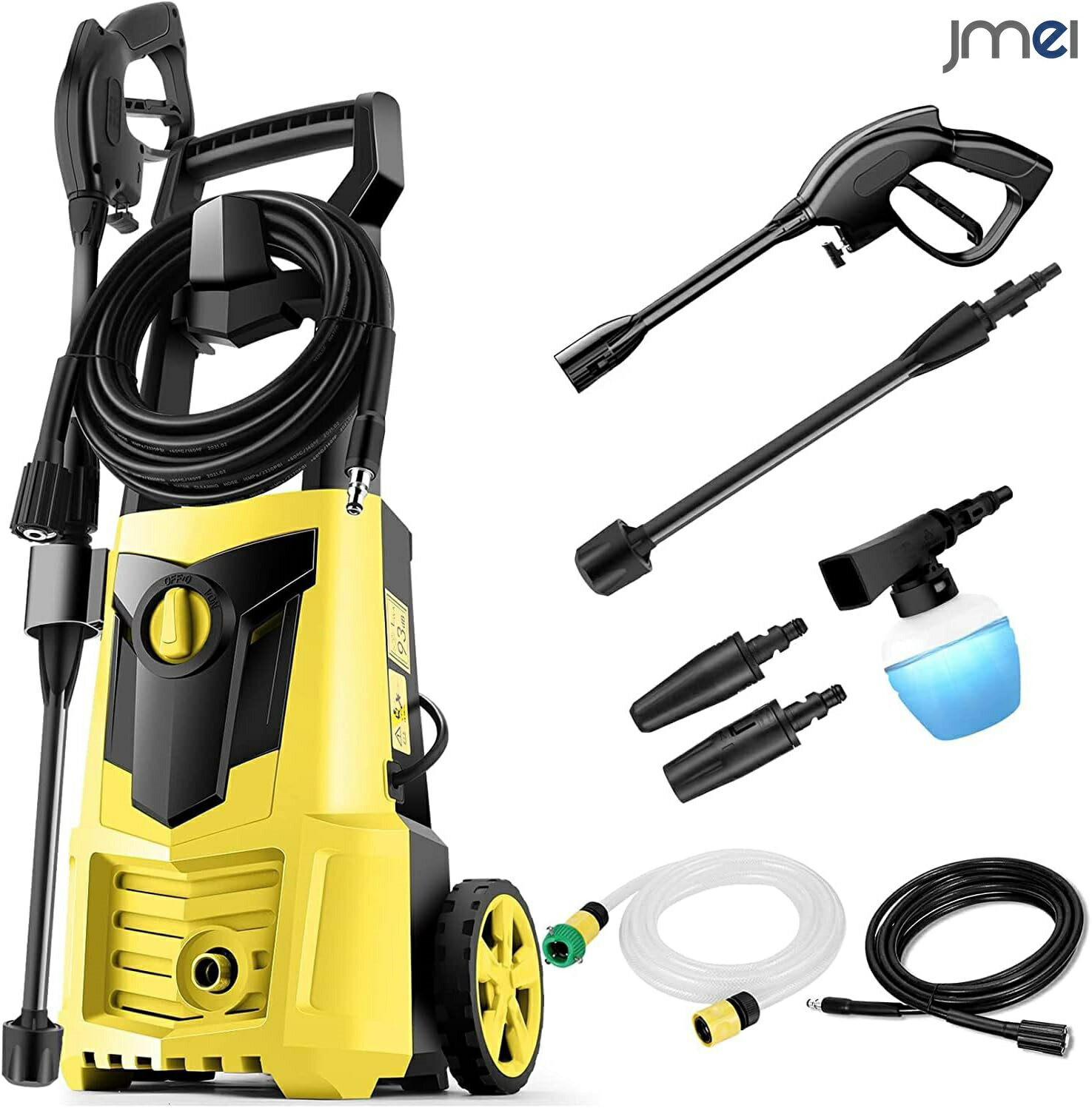 高圧洗浄機 タンク式高圧洗浄機 ガーデニング 洗車 ホース 水圧 ホース リール 水圧 強い 洗車 電動高圧洗浄機 コンセント仕様 エアコン 強力噴射 軽量高圧...