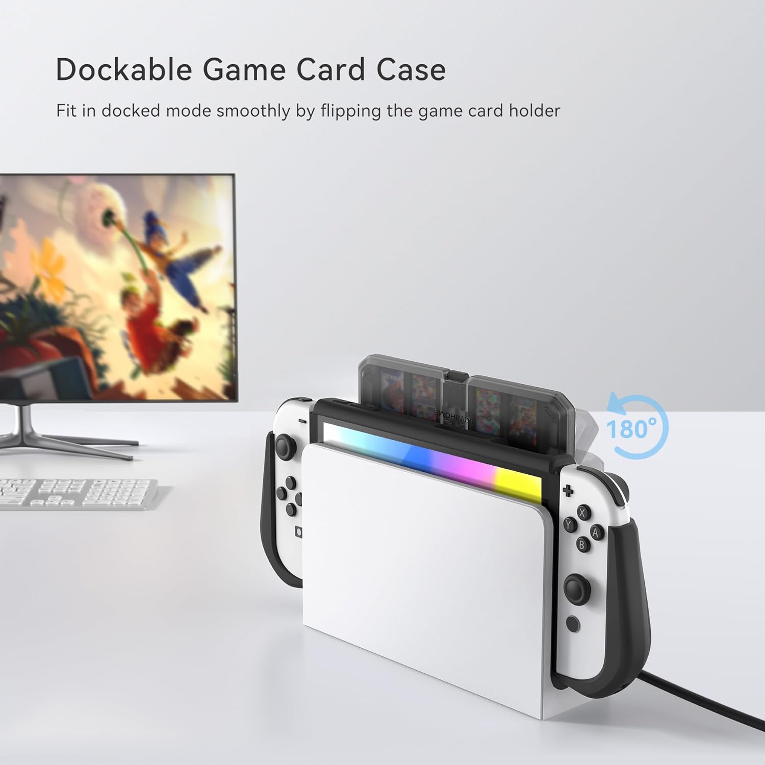 Nintendo Switch ケース Nintendo Switch 有機el カバー TPUケース Switch oled カバー Switch 有機ELモデル専用保護カバー超薄 一体型 衝撃吸収 滑り止め 全面保護 着脱簡単